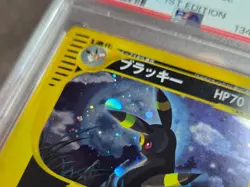 PSA 5 1st editio Umbreon Japanese Pokemon Card Split earth 072/088 - Image 3