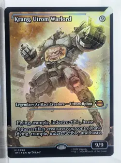 Krang, Utrom Warlord SHOWCASE FOIL-NM/M-Teenage Mutant Ninja Turtles - Image 1