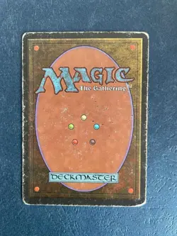 MTG JAPANESE BLACK BORDERED DAKKON BLACKBLADE DAMAGED FBB MAGIC THE GATHERING - Image 2