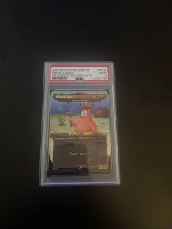 MTG Secret Lair SpongeBob SquarePants Patrick Star Non Foil Psa 9 - Image 1