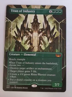 Titan of Industry - Showcase - Streets of New Capenna - MTG - Image 1