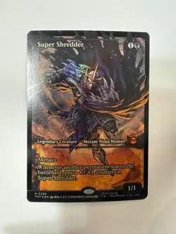 Super Shredder (Showcase FOIL) - MTG: Teenage Mutant TMNT - SHIPS NOW! - Image 1