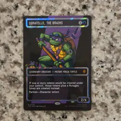 Donatello, The Brains NM (Borderless) (Surge Foil) (0085) - Image 1