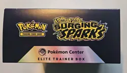Pokemon TCG Surging Sparks Pokemon Center Elite Trainer Box ETB - Opened - Image 3