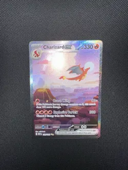 Charizard ex 199/165 Full Art Secret Rare – Scarlet & Violet 151 – Pokemon TCG - Image 1