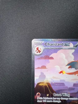 Charizard ex 199/165 Full Art Secret Rare – Scarlet & Violet 151 – Pokemon TCG - Image 2