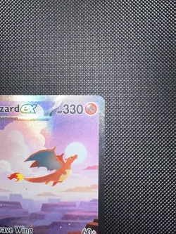 Charizard ex 199/165 Full Art Secret Rare – Scarlet & Violet 151 – Pokemon TCG - Image 3