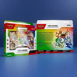 PRE-ORDER—Pokemon First Partner Illustration Series 1 Promo Booster Box English - Image 2