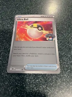 Pokemon TCG - Ultra Ball Trainer (Item) [EUIC LONDON 2026 PROMO STAMP] - Image 1