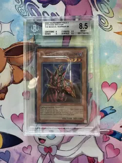 BGS 8.5💎 PSA 9 Breaker the Magical Warrior TP7-EN005 Tournament Pack 7 NM Mint - Image 1