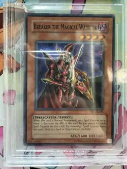 BGS 8.5💎 PSA 9 Breaker the Magical Warrior TP7-EN005 Tournament Pack 7 NM Mint - Image 3