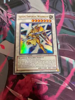 YUGIOH - SEVEN SWORDS WARRIOR - ULTRA RARE - NM - LIMITED - JUMP - Image 1
