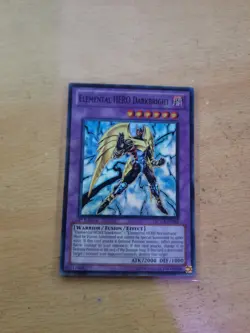Yu-Gi-Oh! Elemental Hero Darkbright LCGX-EN063 1st Edition Super Rare (NM) - Image 1