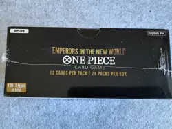 One Piece OP09 Emperors In The New World Booster Box ENGLISH SEALED - Image 3