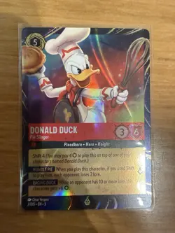 Disney Lorcana Magical Places Rapunzel Donald Duck EPCOT Promo Cards - Image 2