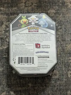 Pokemon Trading Card Game TCG - Galar Partners Collectors Tin - Rillaboom V New - Image 2