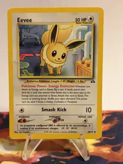 Pokemon Card TCG - Eevee 38/75 Neo Discovery LP - Image 1
