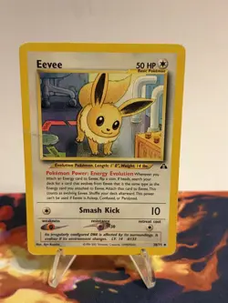 Pokemon Card TCG - Eevee 38/75 Neo Discovery LP - Image 2