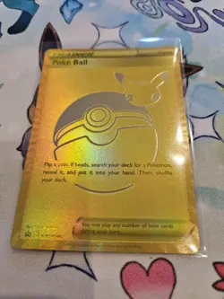 Pokemon 25th Anniversary UPC SWSH146 Poke Ball card - Image 1