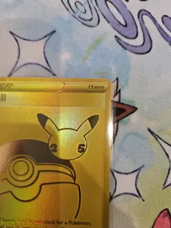 Pokemon 25th Anniversary UPC SWSH146 Poke Ball card - Image 4