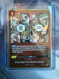 Bandai Namco One Piece Card Game 2nd Anniversary English Foil Set Zoro Sabo - Image 5
