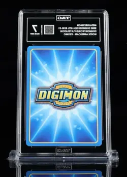 Bandai Digimon MetalGreymon DW-01 Holo Card PlayStation Promo, TAG 7 POP 1 - Image 2