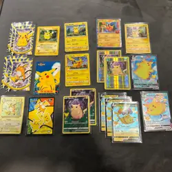 21 CARD LOT!! Pokemon TCG Pikachu V VMAX Full Art Holo Card Lot! Topps Vintage - Image 1
