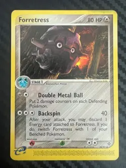 Pokemon TCG Forretress 28/97 EX Dragon Uncommon HP - Image 1