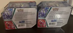 Pokemon TCG Paldea Legends 5-Pack Tin Set - Koraidon ex & Miraidon ex - Sealed - Image 3