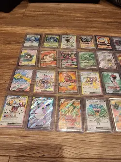 Pokemon 40 Full Art EX card LOT - mainly English- no dupes - Image 2