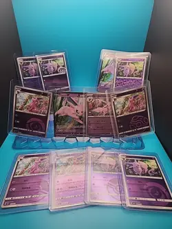 Pokemon Espeon 12 card LOT. - no dupes - Image 1