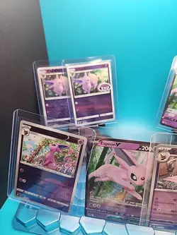 Pokemon Espeon 12 card LOT. - no dupes - Image 2