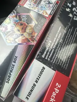 Pokemon Prismatic Evolutions Booster Bundle And Surprise Box 2 Pack. LOT OF 10 - Image 2