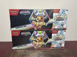 Pokemon Prismatic Evolutions Booster Bundle And Surprise Box 2 Pack. LOT OF 10 - Image 4