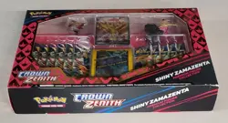 POKEMON 2023 CROWN ZENITH PREMIUM FIGURE COLLECTION SHINY ZAMAZENTA SEALED - Image 3