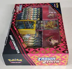 POKEMON 2023 CROWN ZENITH PREMIUM FIGURE COLLECTION SHINY ZAMAZENTA SEALED - Image 4