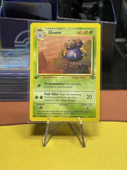 Pokemon Gloom 37/64 Jungle Uncommon Regular 1st Edition 1999 LP - Image 1