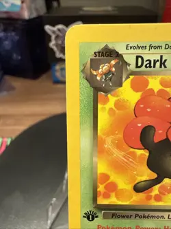 Pokemon TCG Dark Vileplume 30/82 1st Edition Non Holo Rocket LP - Image 3