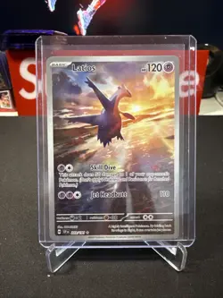 Pokemon TCG Latios Illustration Rare Surging Sparks 203/191 Near Mint Condition - Image 1