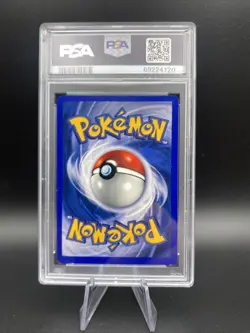 Hitmonchan Holo 7/102 Pokemon Base Set Shadowless (1999) EX-MT PSA 6 - Image 2
