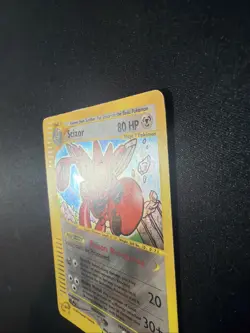 Scizor H21/H32 Aquapolis Holo Ultra Rare Pokemon TCG Nintendo e-reader MP+ - Image 3
