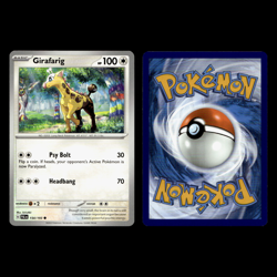 6x Farigiraf Lot Girafarig 155 Scarlet Violet Series Paldea Evolved Pokemon Set - Image 4