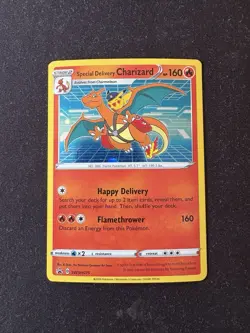 Special Delivery Charizard #SWSH075 Sword & Shield Promo NM/Near Mint Pokemon - Image 1