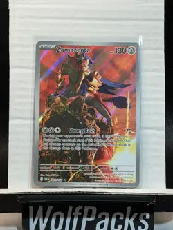 Pokemon TCG Destined Rivals DRI EN - Zamazenta 201/182 Illustration Rare - Image 1