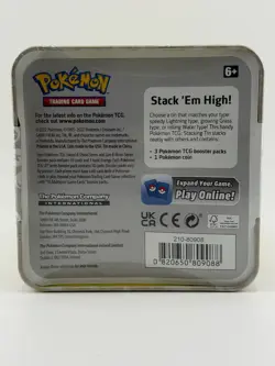 Pokemon TCG 2022 Water Type Stacking Tin/NEW/Sealed Evolving Skies Pack Inside - Image 2