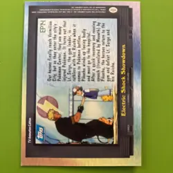 2000 Topps Pokemon TV Animation edition- EP14 Electric Shock Showdown- blue logo - Image 2