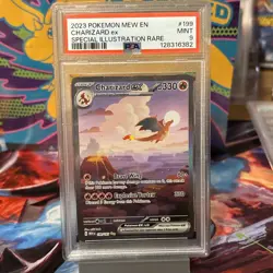 Pokemon Charizard ex SIR 199/165 PSA 9 Sv: Scarlet & Violet 151 2023 💎 - Image 1