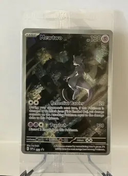 Pokemon TCG Scarlet & Violet Black Star Promo Mewtwo #052 Sealed - Image 1