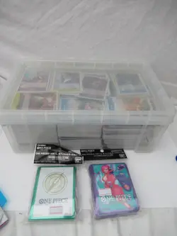 Mega Bundle of One Piece Bulk Cards (Basic Cards) Penny Sleeves Nearly 4KG - Image 1