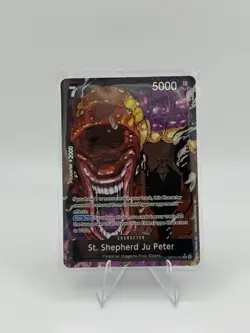One Piece CCG St. Shepherd Ju Peter OP13-084 Alternate Art - Image 1